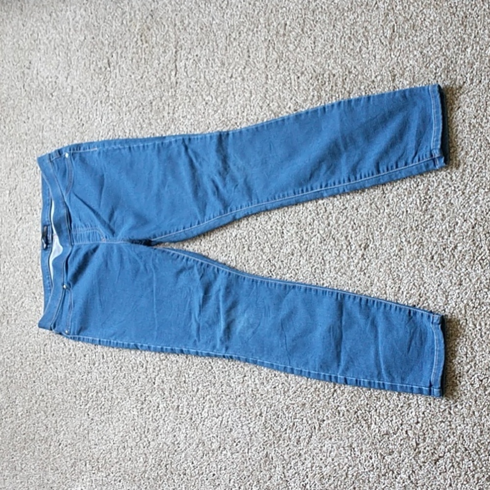 Simply Vera Verawang light blue denim leggings L